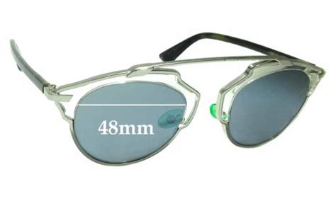 Christian Dior So Real 48mm Replacement Lenses 